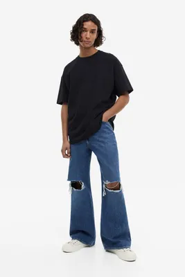Loose Bootcut Jeans