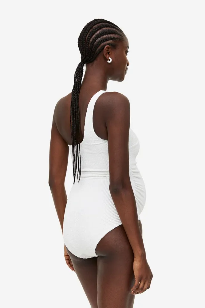 MAMA One-shoulder Swimsuit