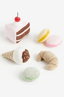 6-pack Pastry Soft Toys