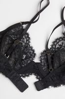 Non-padded Underwire Lace Bra