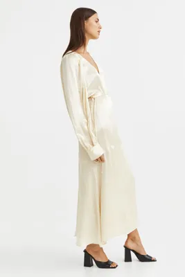 Voluminous Wrap Dress