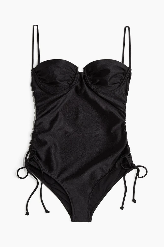 Swimsuit with Drawstrings