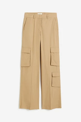 Twill Cargo Pants