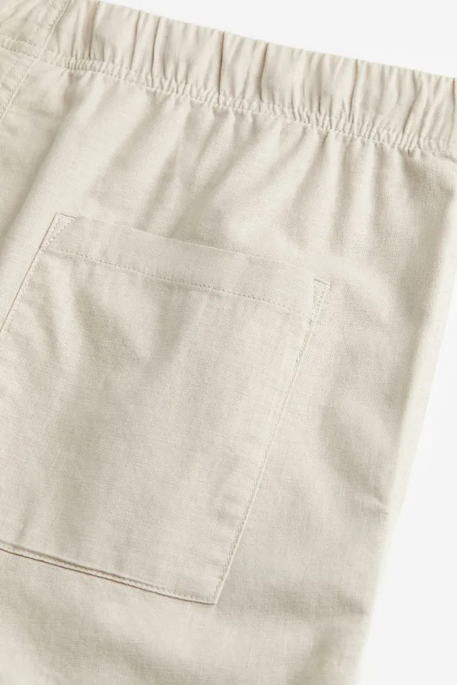 Relaxed Fit Linen Drawstring Pants - GANT