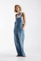 Straight Denim Overalls