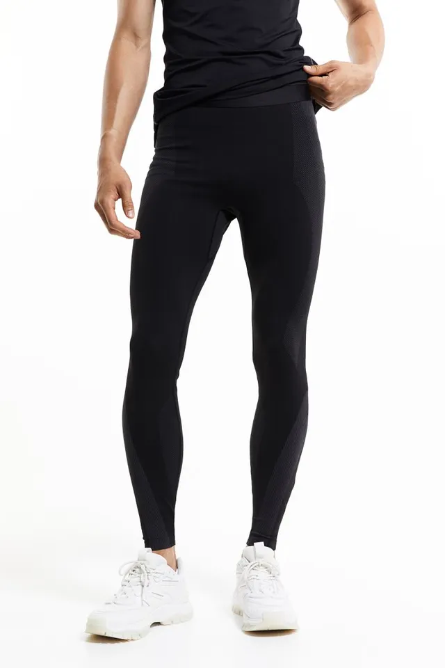 DryMove™ Seamless Cropped sports top & leggings set - Depop