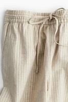 Linen-blend Joggers