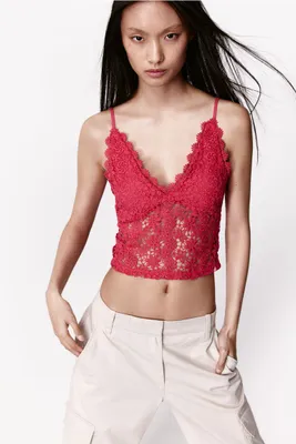 Lace Camisole Top