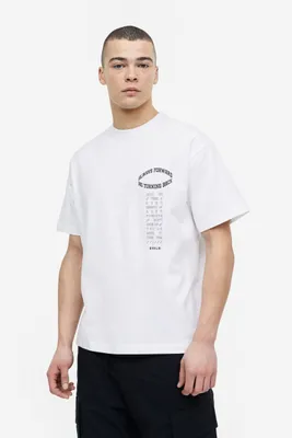 Loose Fit Printed T-shirt