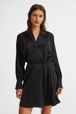 Short Satin Dress
