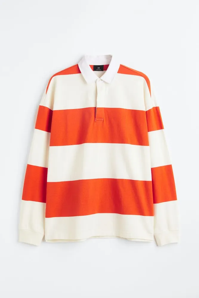 Oversized Fit Rugby Shirt