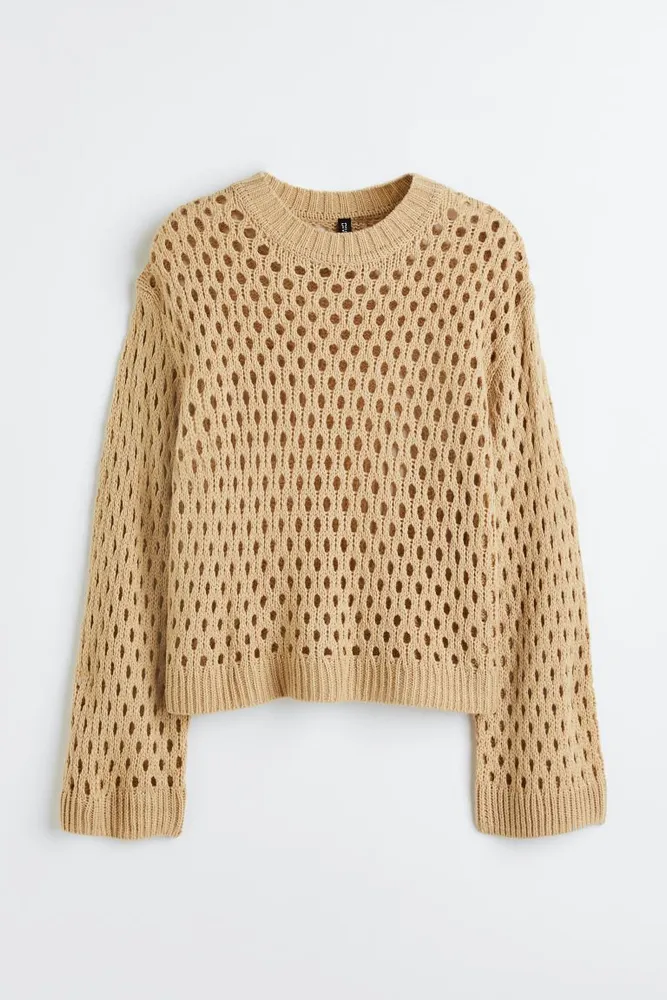 H&M Hole-knit Sweater