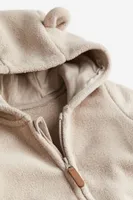 Hooded Fleece Jumpsuit