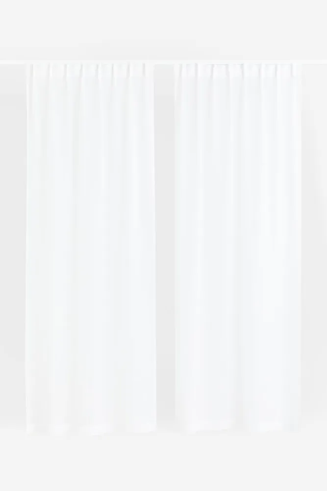 2-pack Sheer Curtain Panels