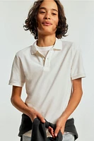 Cotton Pique Polo Shirt