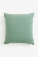 Quilted Satin Cushion Cover