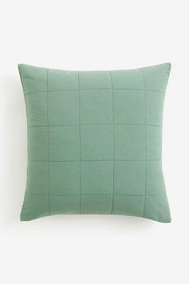 Quilted Satin Cushion Cover