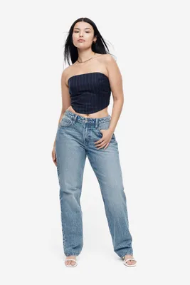Curvy Fit Straight Regular Jeans