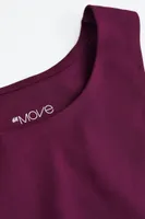 H&M+ DryMove™ Integral-bra Sports Top