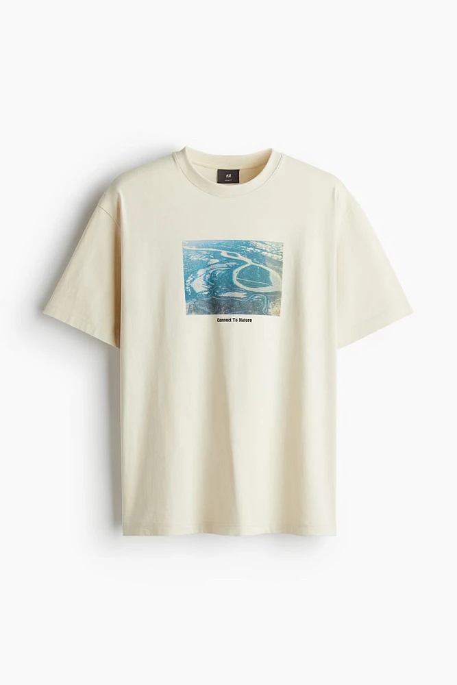 H&M Loose Fit Printed T-shirt | CoolSprings Galleria