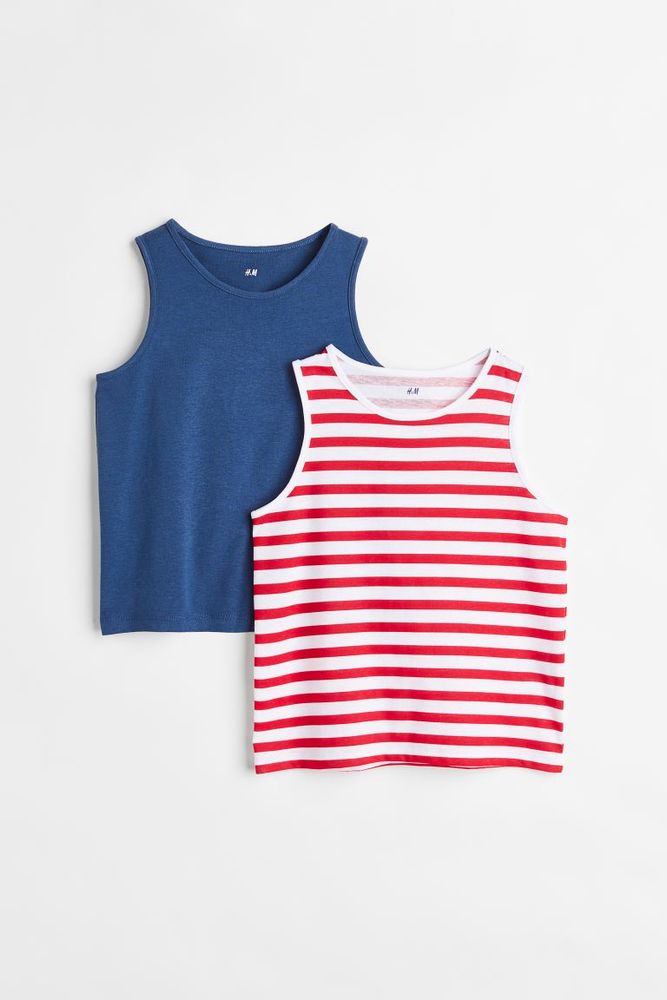 2-Pack Supreme Cotton-Blend Tank Tops