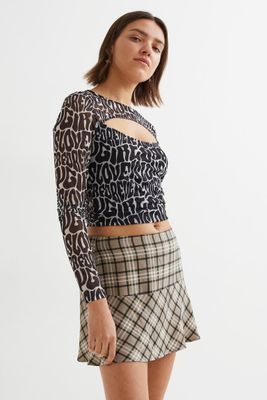 Top en mesh
