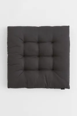 Coussin de chaise tissu croisé