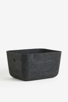 Large Felted Storage Basket