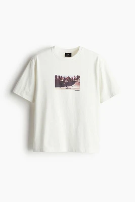 T-shirt imprimé Coupe Flottante