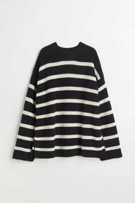Oversized Double-knit Sweater