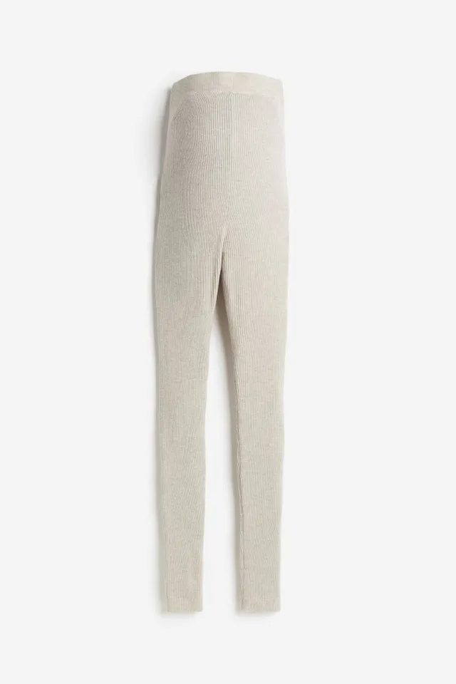 H&M MAMA Ribbed Leggings