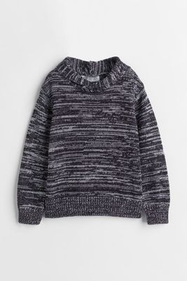 Chimney-collar Sweater