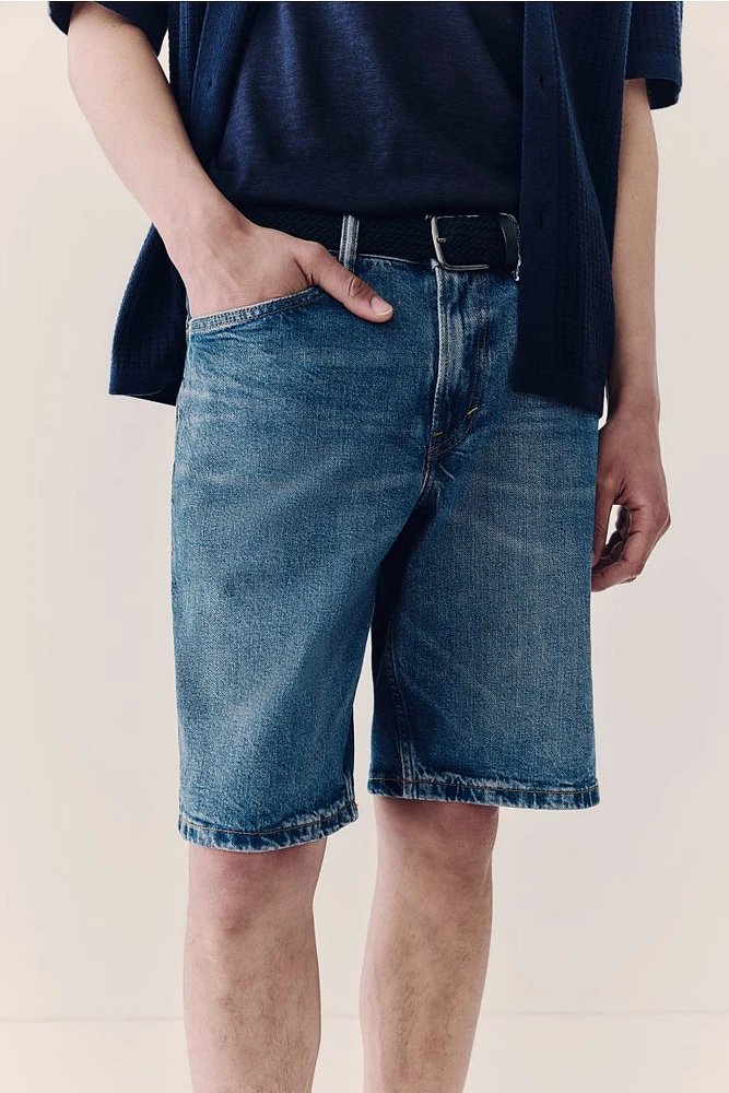 Regular Denim Shorts