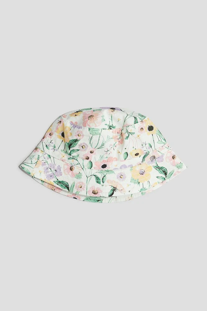 Printed Twill Bucket Hat