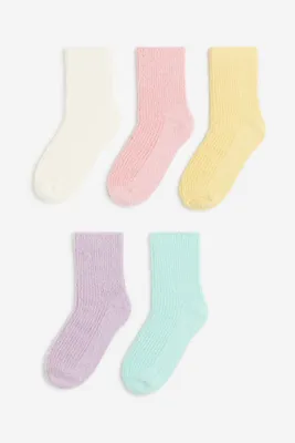 5-pack Chenille Socks
