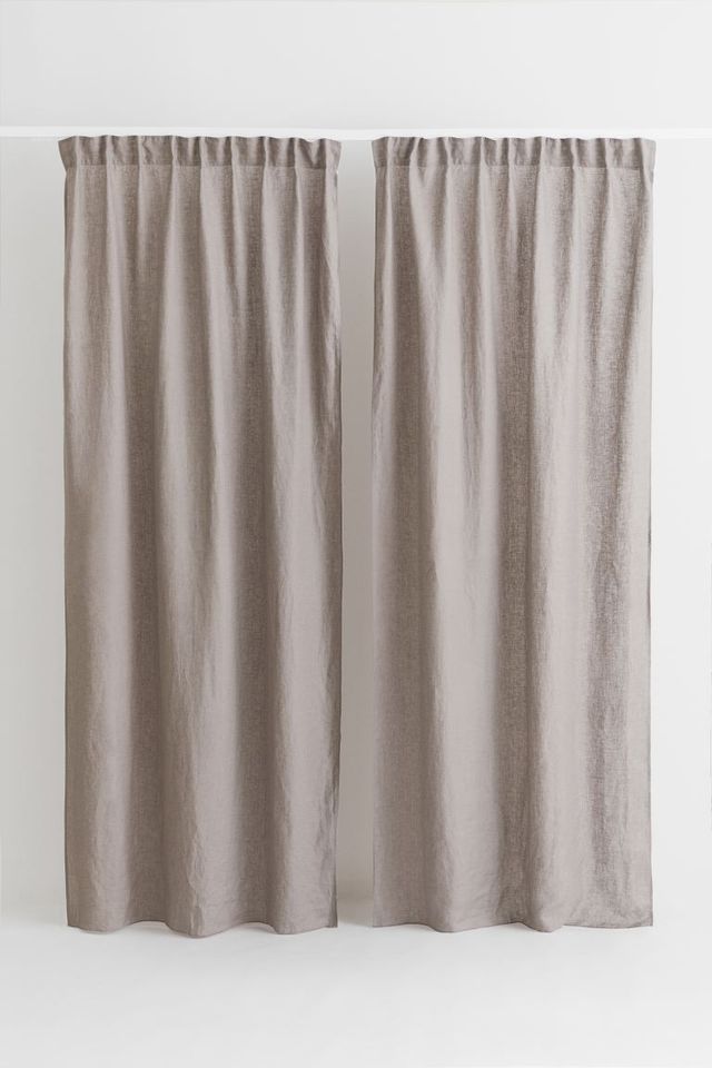 H&m 2-pack Tasseled Curtain Panels | Pike and Rose