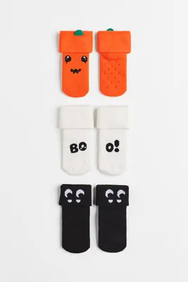 3-pack Non-slip Socks