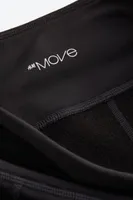 DryMove™ Warm Pocket-detail Sports Leggings