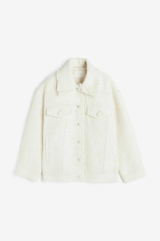 Textured-weave Jacket