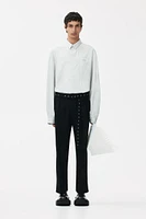 Wool Pants with Belt