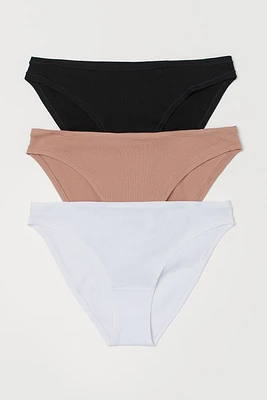 3-pack Panties bikini de algodón