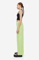Pleated Jersey Pants