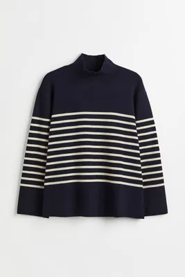 H&M+ High-collar Sweater