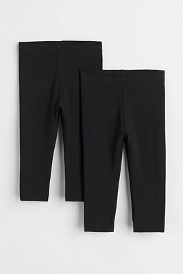 2-pack Cotton Leggings