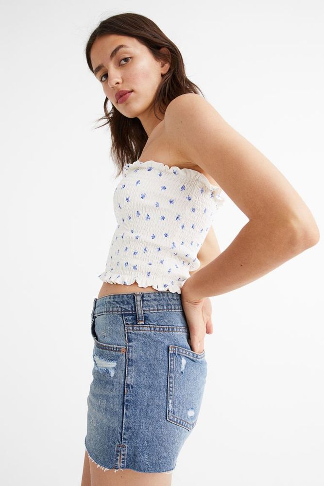 Short en jean Slim