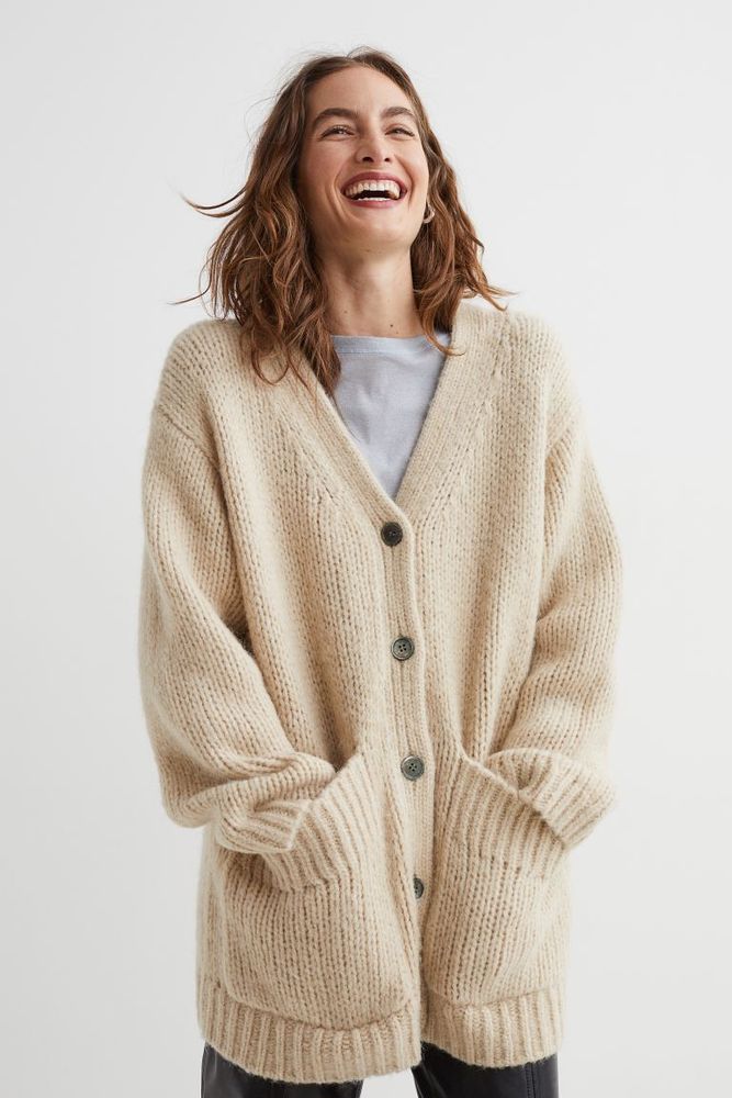 Gilet en laine mélangée