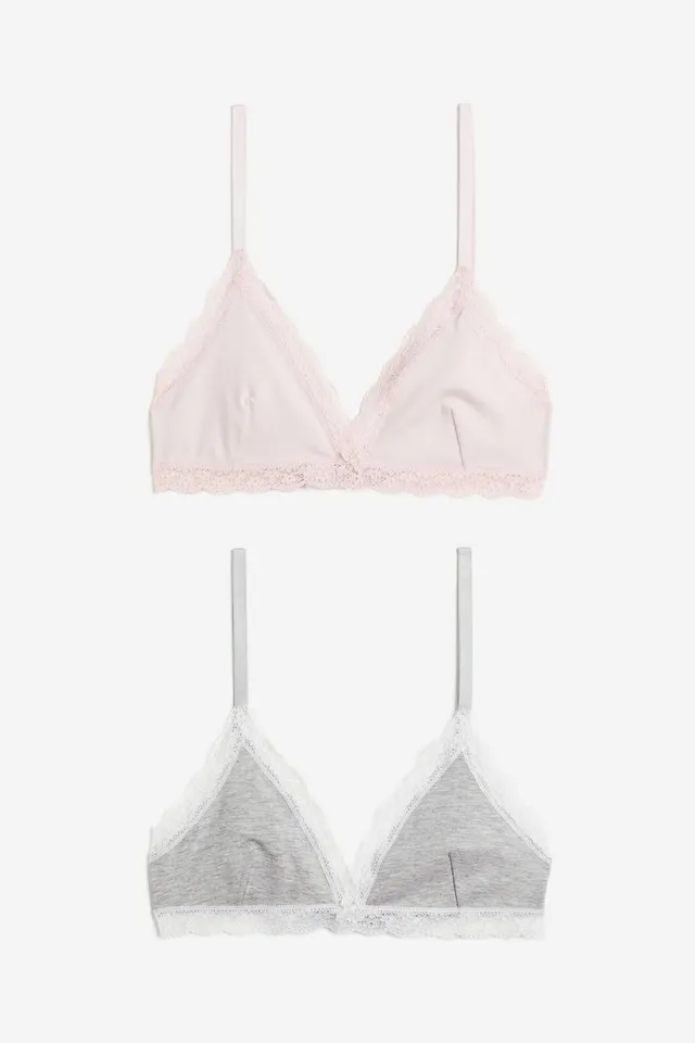 2-pack Mesh Bra Tops