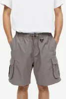 Relaxed Fit Ripstop Cargo Shorts