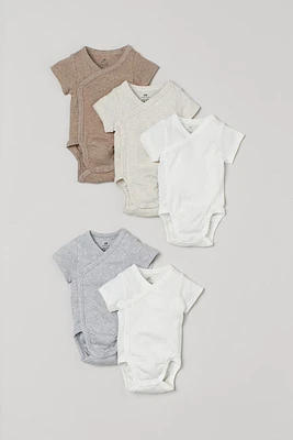 5-pack Cotton Bodysuits