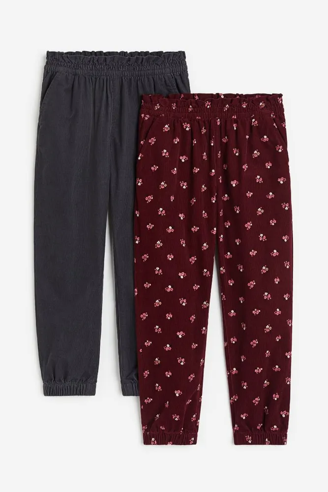 2-pack Corduroy Joggers
